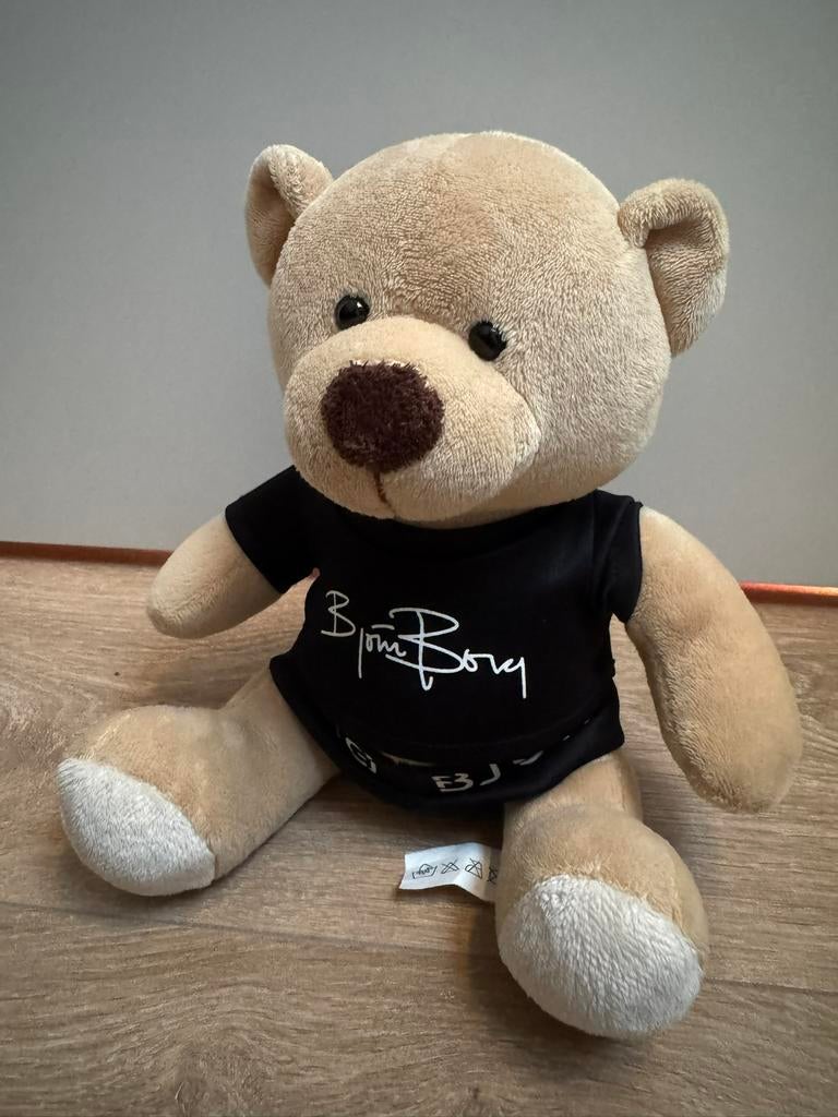 Björn Borg knuffel beer 20 cm, Kinderen en Baby's, Speelgoed | Knuffels en Pluche, Zo goed als nieuw, Beer, Ophalen of Verzenden