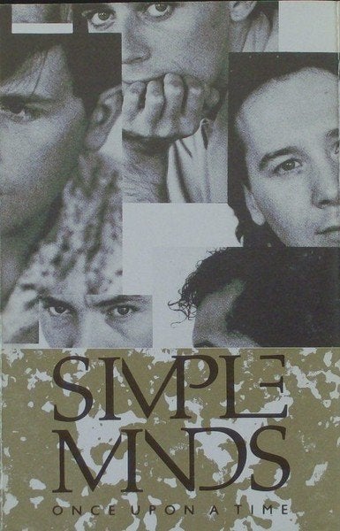 Simple Minds muziek cassette Once upon a time TOPPER, Gebruikt, Ducoso, 1 bandje, Ophalen of Verzenden