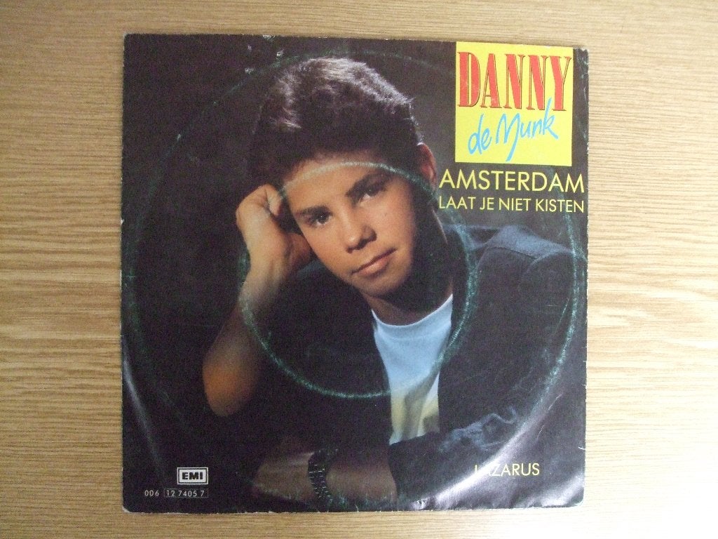 DANNY DE MUNK    AMSTERDAM LAAT JE NIET KISTEN / LAZARUS, 7 inch, Ophalen of Verzenden, Zo goed als nieuw, Nederlandstalig