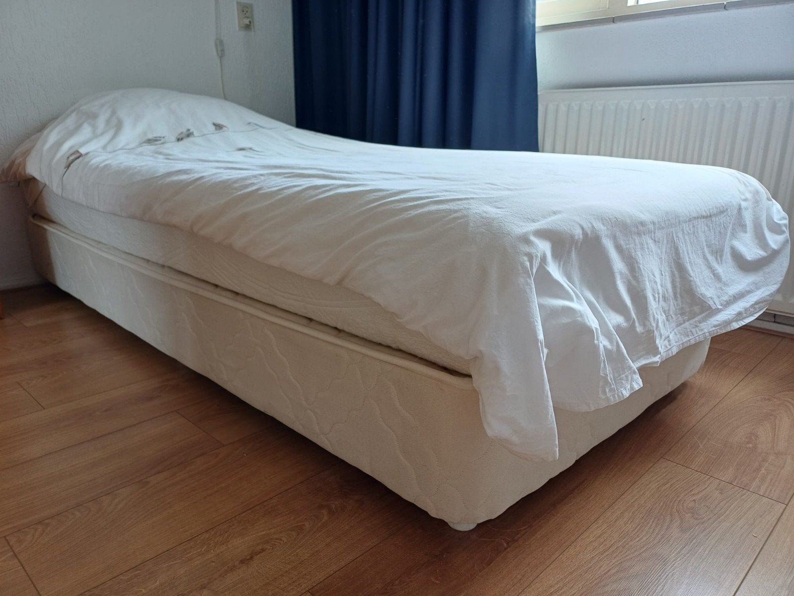 Gratis eenpersoonsbed, Ophalen, Gebruikt, Eenpersoons, 90 cm