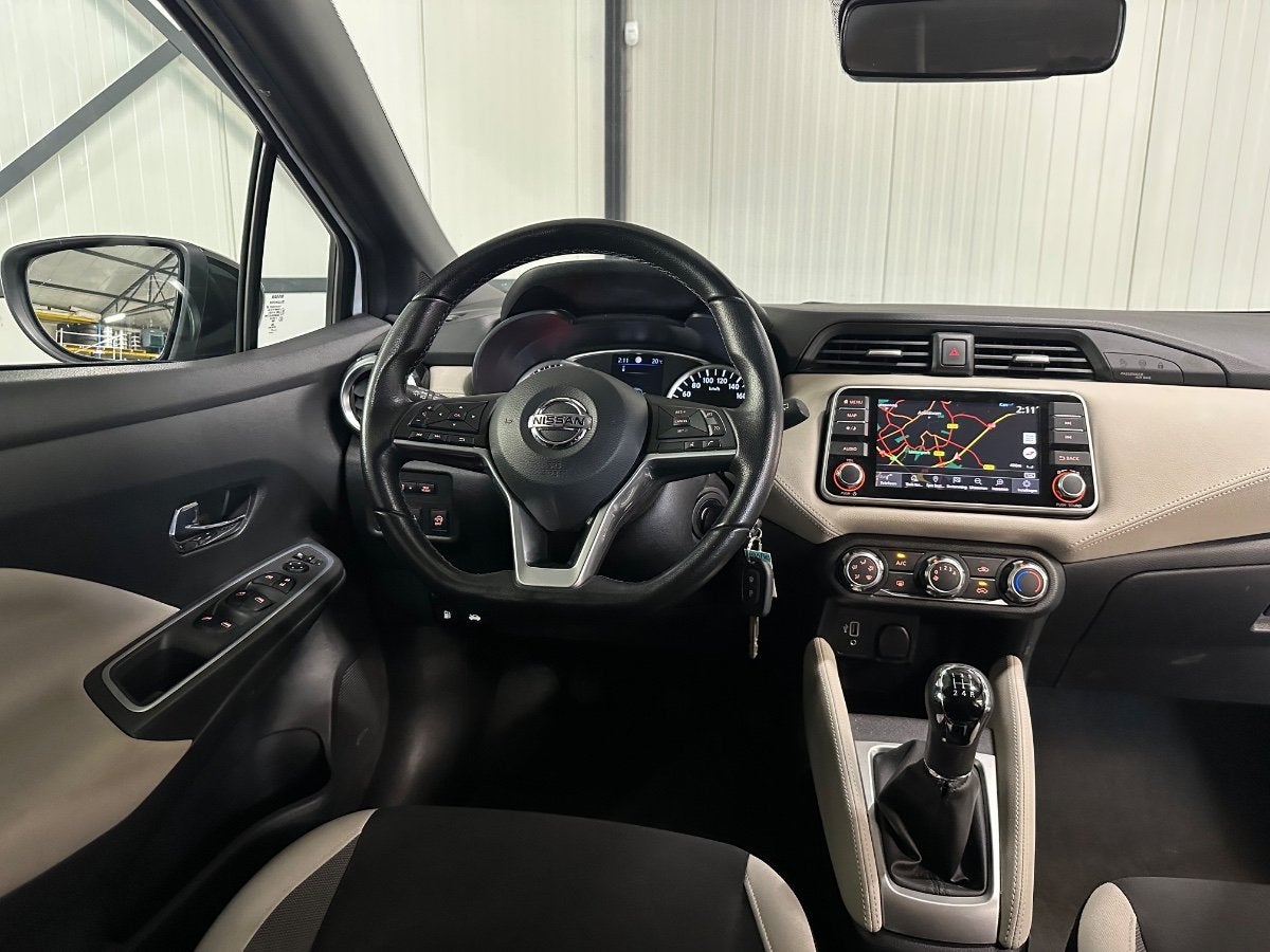 Nissan Micra 1.0 IG-T | N-Design 5-Drs | Airco | Cruise | Na, Voorwielaandrijving, Euro 6, Wit, Handgeschakeld