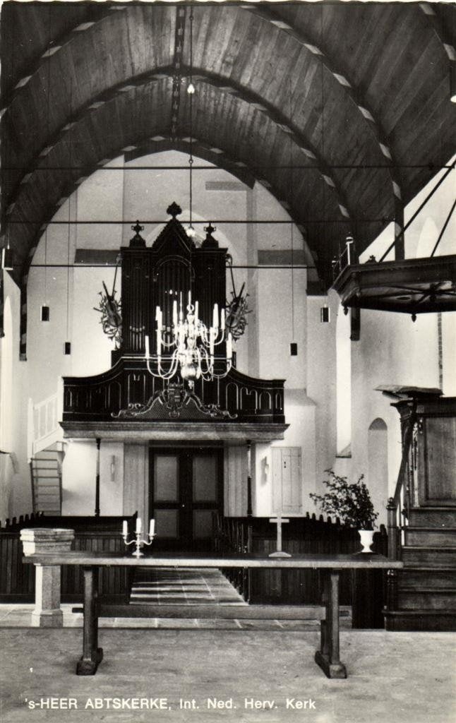 s-Heer Abtskerke, Int. Ned. Herv. Kerk - ongelopen, Ophalen of Verzenden, 1960 tot 1980, Ongelopen, Zeeland