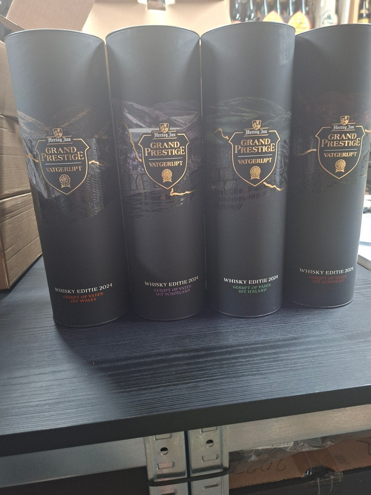 Hertog Jan Vatgerijpt 2024 - Complete Whisky Editie Set, Ophalen, Nieuw, Flesje(s), Hertog Jan