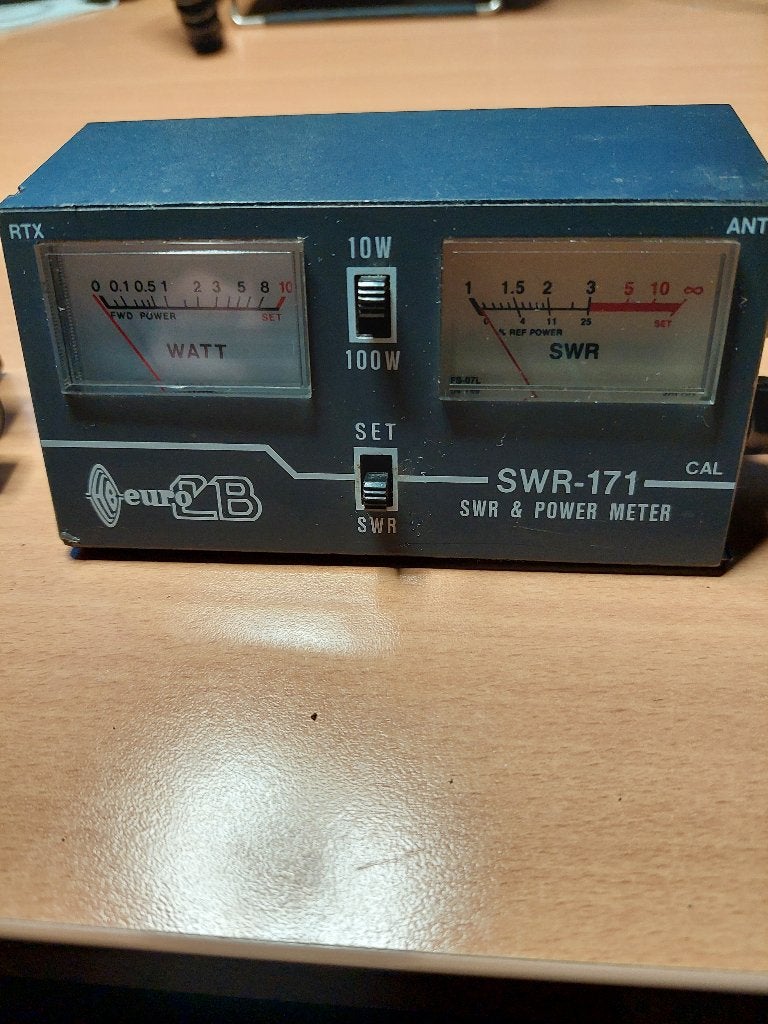 swr meter, swr/Powermeter, Ophalen of Verzenden, Gebruikt, Zender en Ontvanger