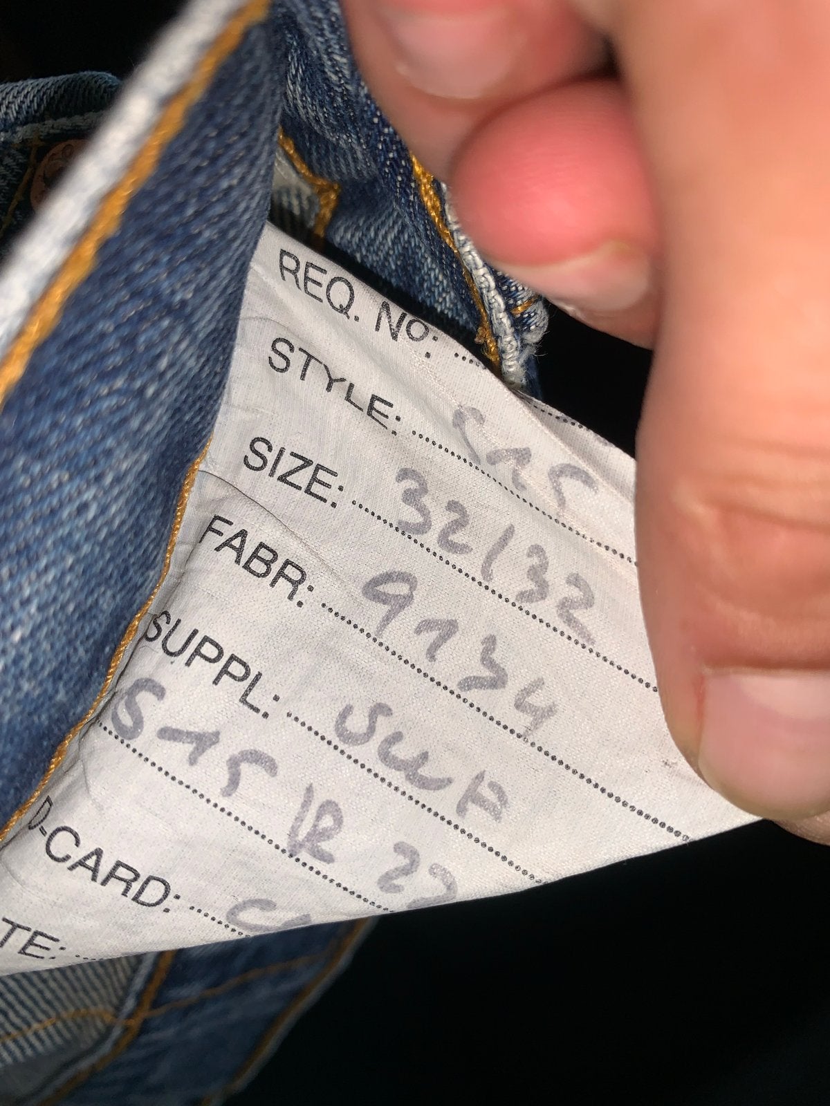 Levi's spijkerbroek - Maat W32/L32, Ophalen of Verzenden, Zo goed als nieuw, Blauw, W32 (confectie 46) of kleiner