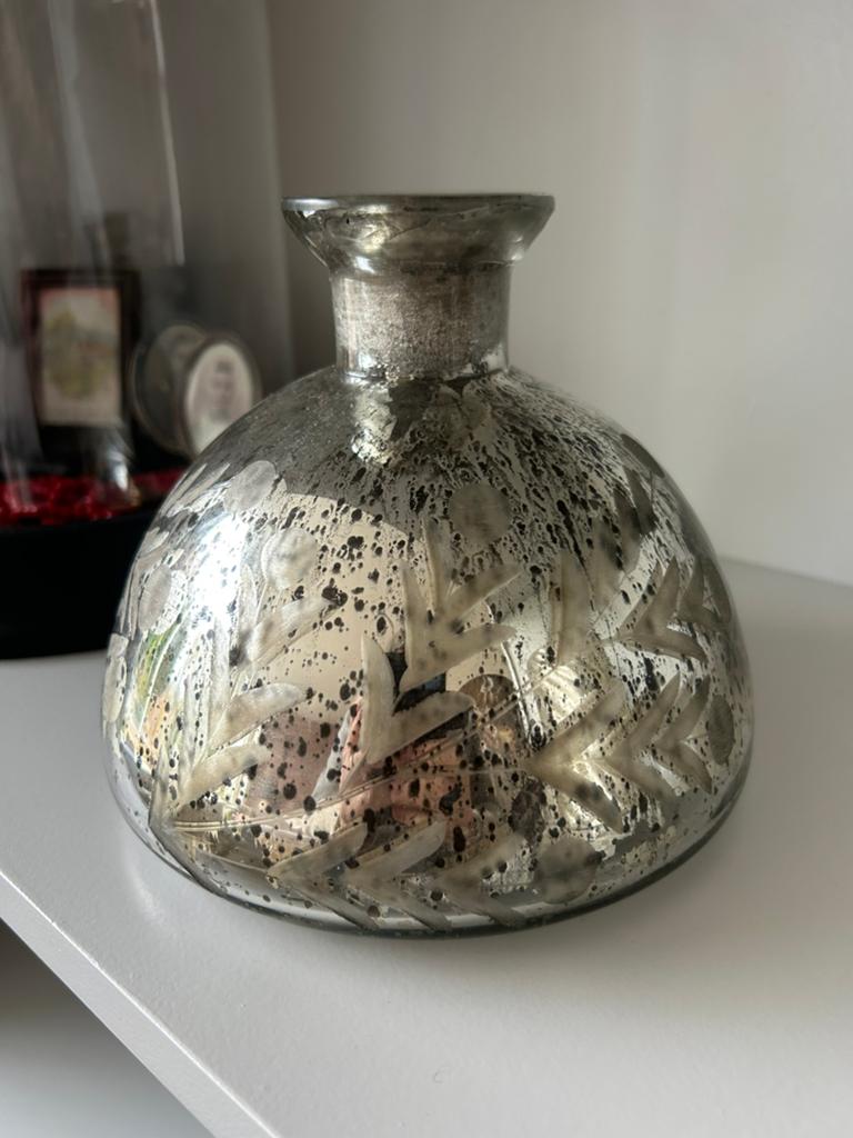 PTMD vaas, Huis en Inrichting, Woonaccessoires | Vazen, Ophalen of Verzenden, Overige kleuren, Glas, Minder dan 50 cm
