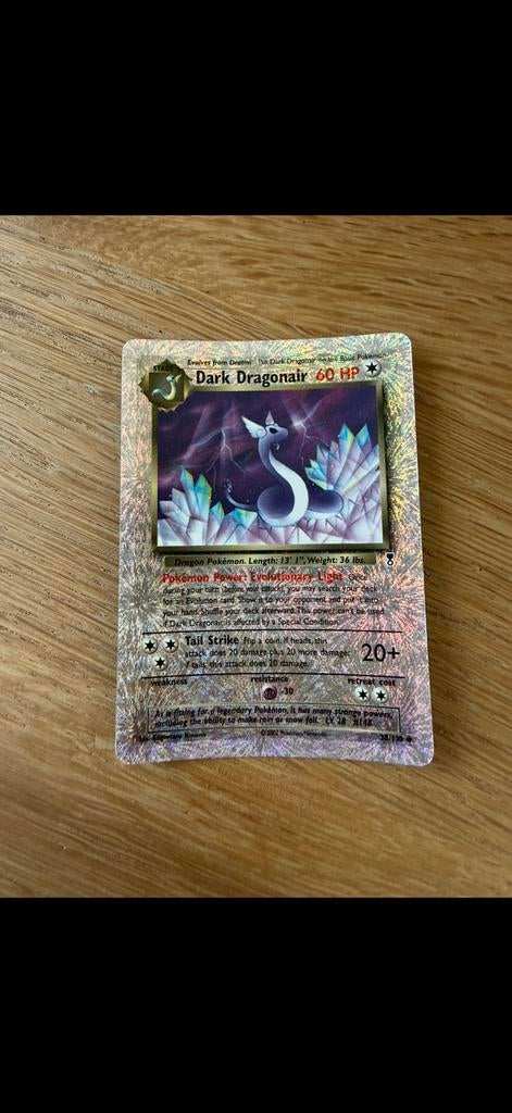 Dark dragonair HOLO REVERSE 38/110, Ophalen of Verzenden, Zo goed als nieuw