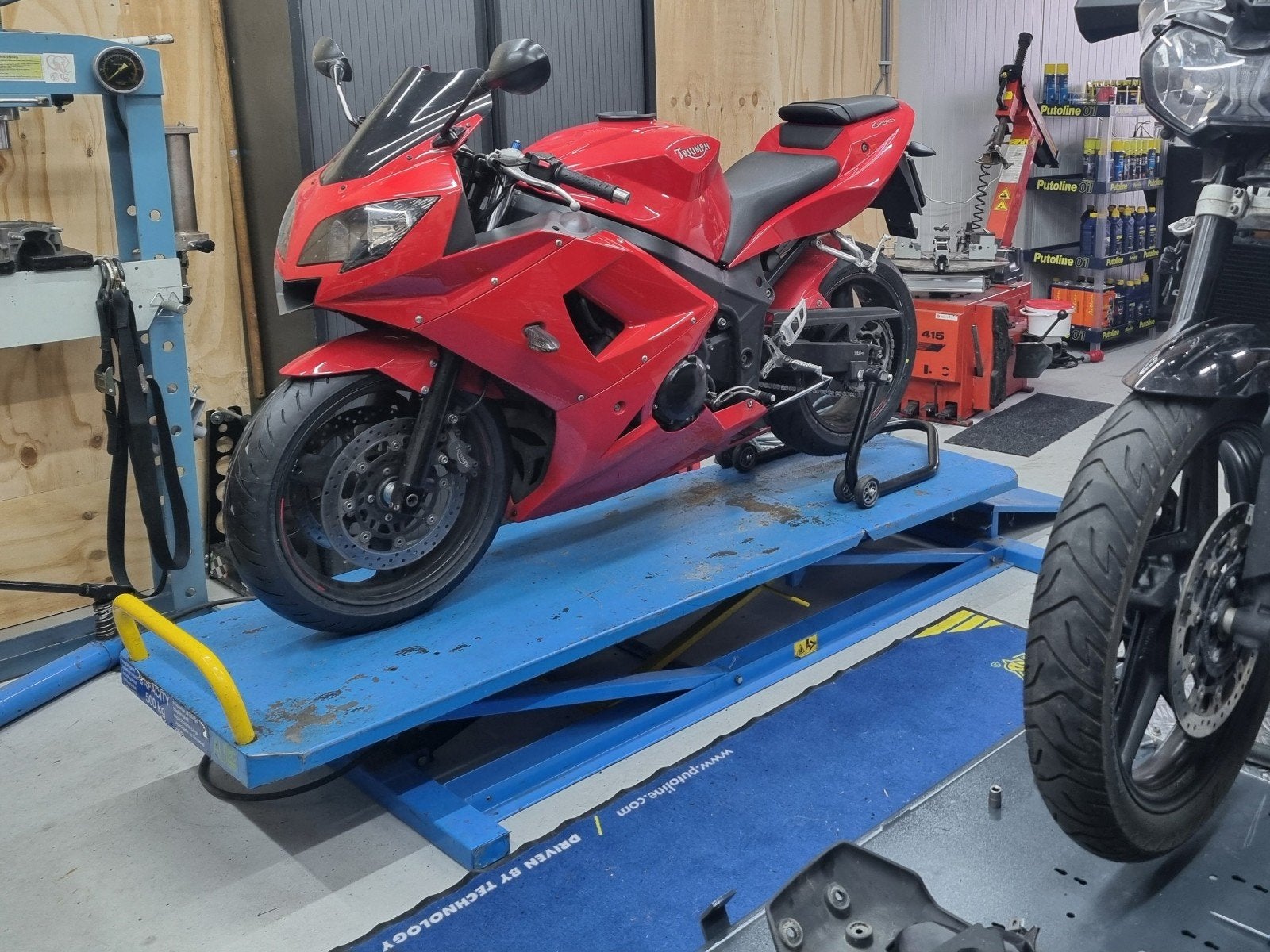 Autec motorheftafel, Ophalen of Verzenden