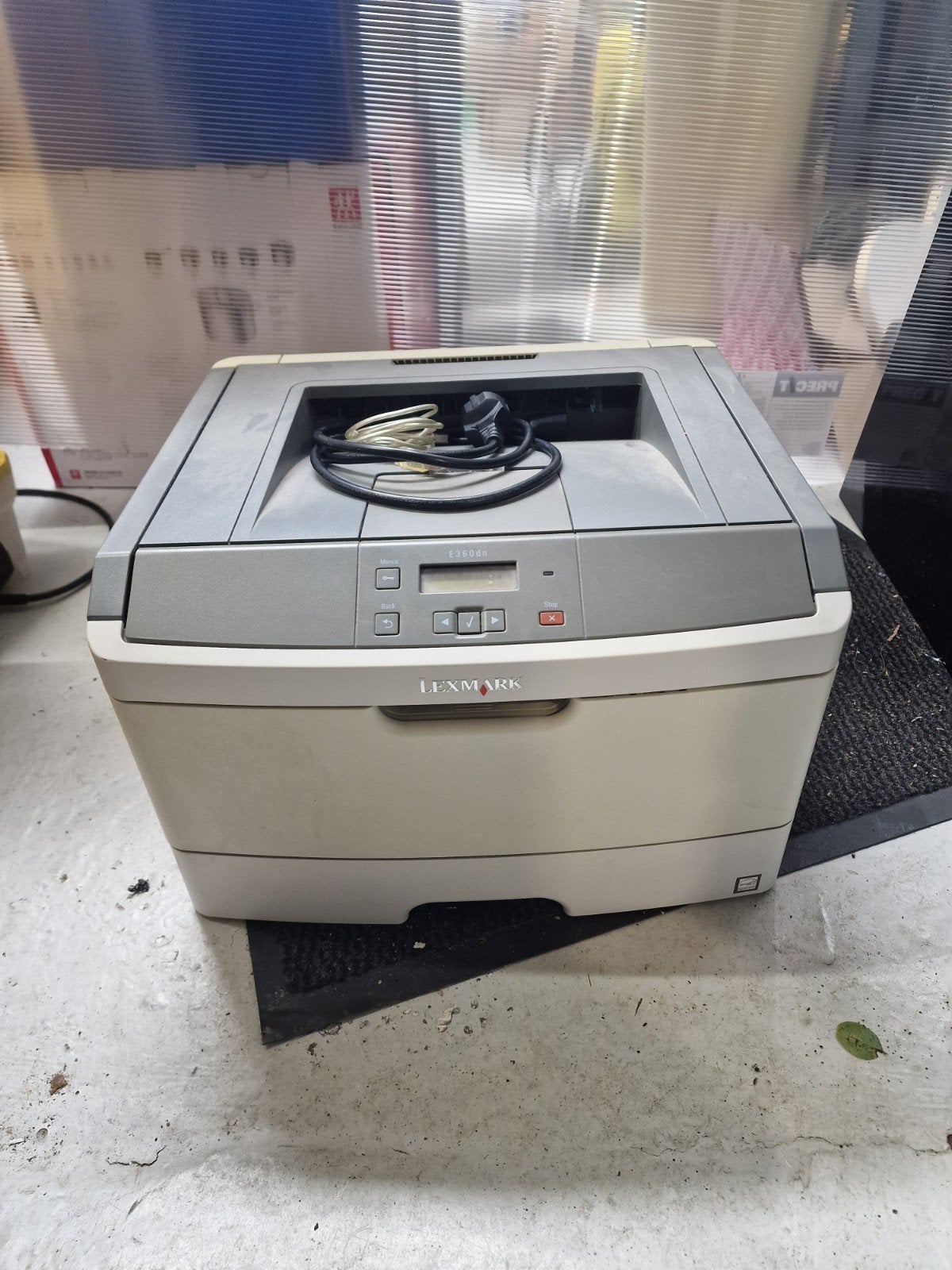 Lexmark E360dn Laserprinter - Zwart-wit printen, Computers en Software, Ophalen, Zwart-en-wit printen, Gebruikt, Lexmark