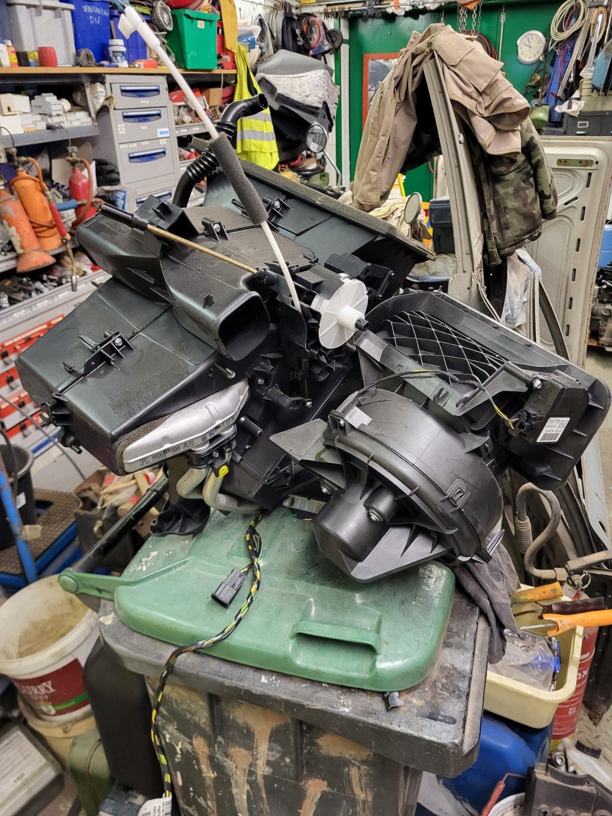 Opel corsa / combo C  verwarming airco unit, Auto-onderdelen, Dashboard en Schakelaars, Ophalen, Opel