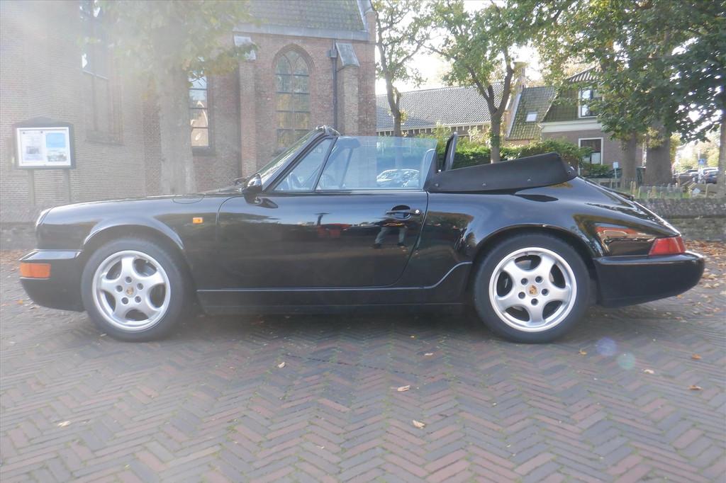 Porsche 911 3.6 CARRERA 2 CABRIO AUT TL U9, Auto's, Automaat, Zwart, Cabriolet, Zwart