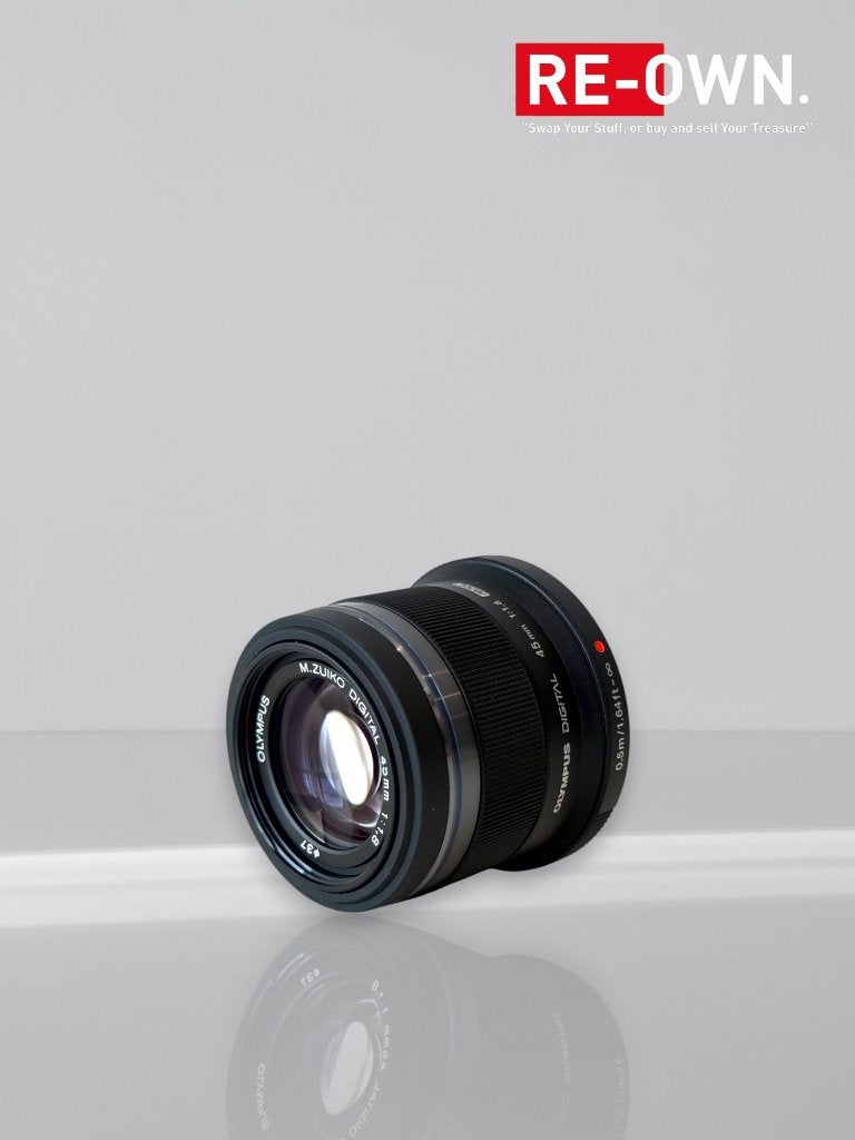 Olympus M.Zuiko Digital ED 45mm f/1.8 (doos + garantie), Autofocus, 45 mm, Micro Four Thirds, Zo goed als nieuw