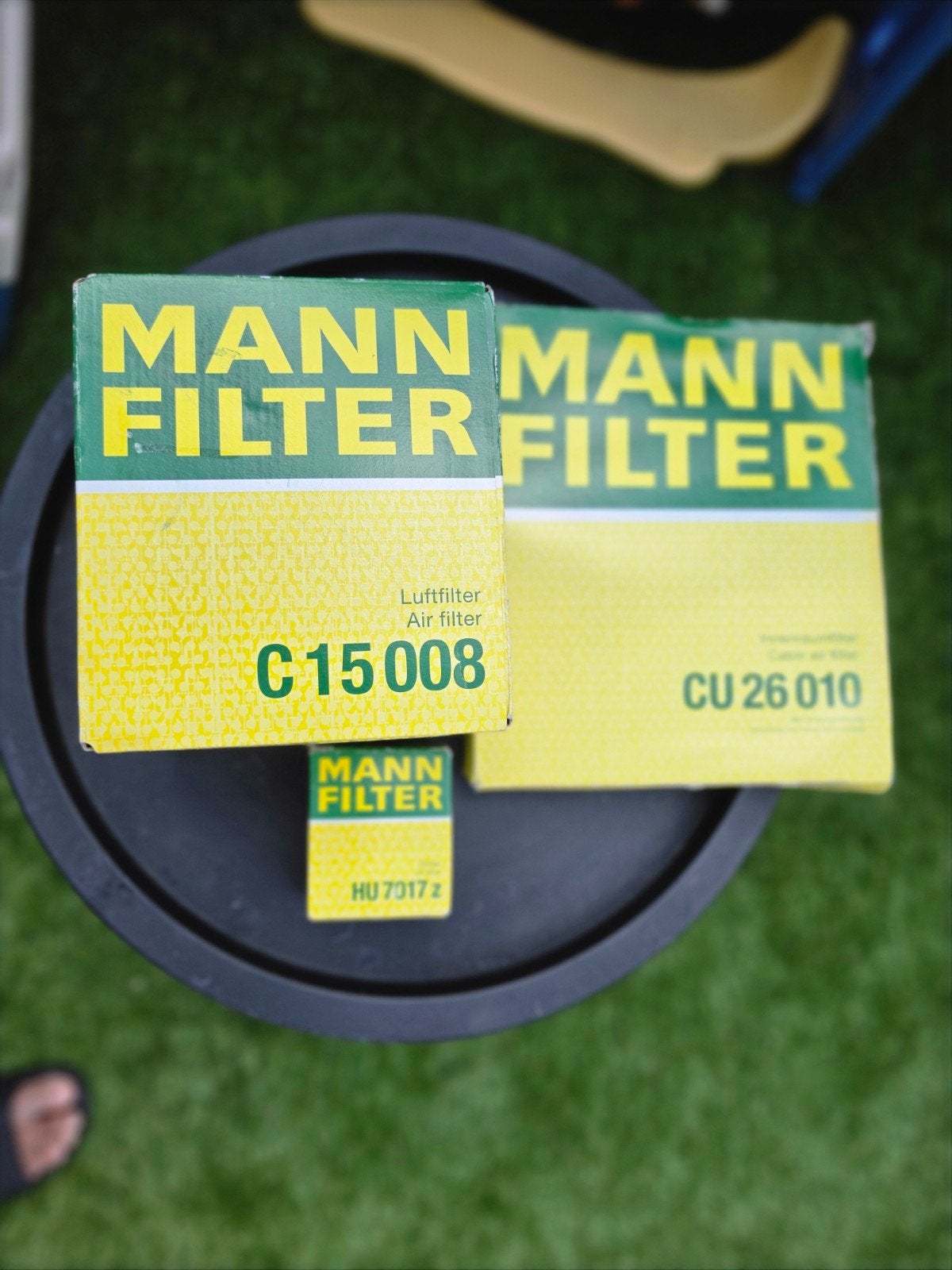 MANN FILTER Filters: C15008, CU 26 010, HU 7017 z, Auto-onderdelen, Ophalen, Nieuw, Overige automerken