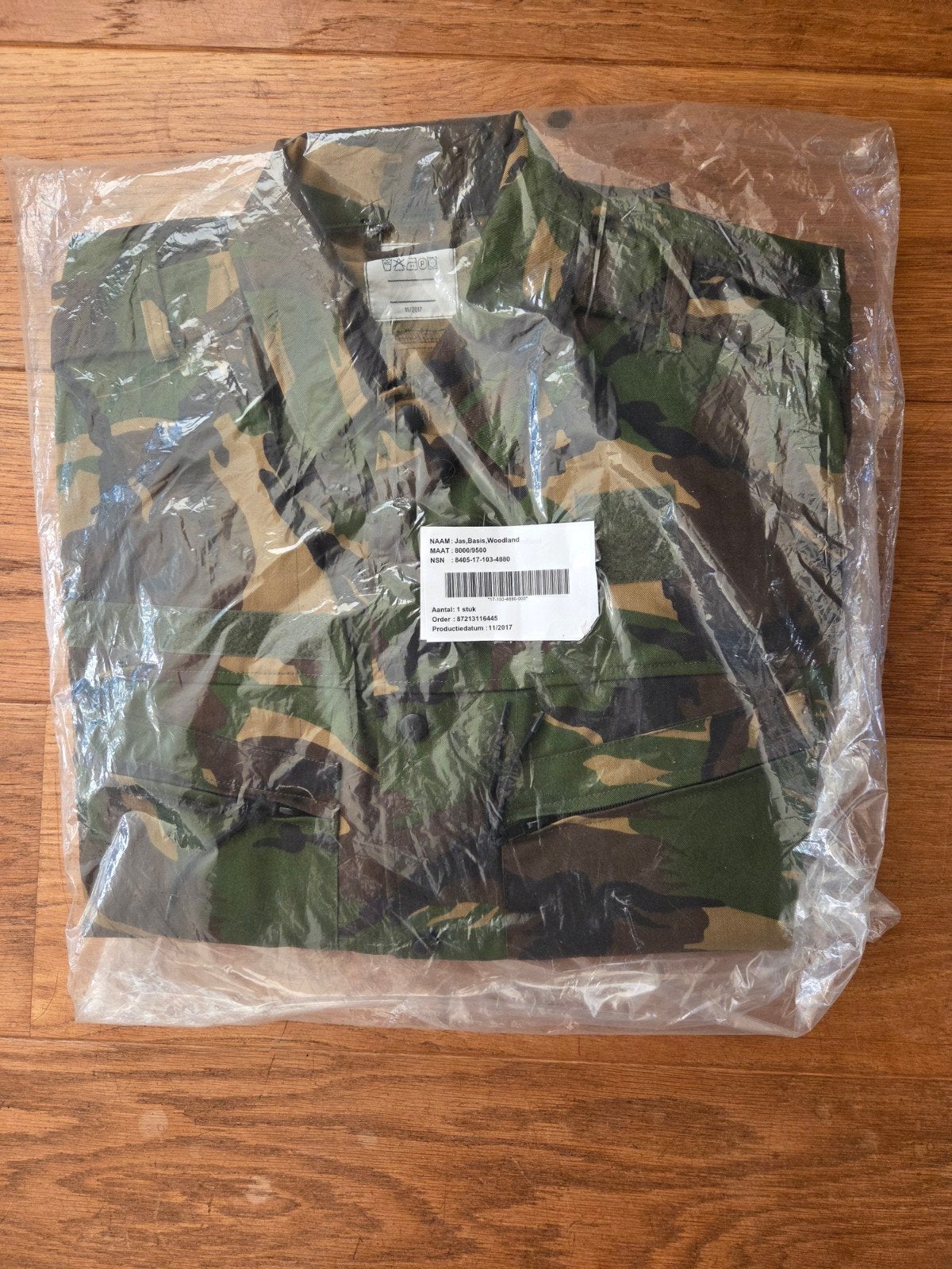 Nederlands Militair Camouflage Jack - Nieuw, Ophalen of Verzenden, Landmacht, Nederland, Kleding of Schoenen