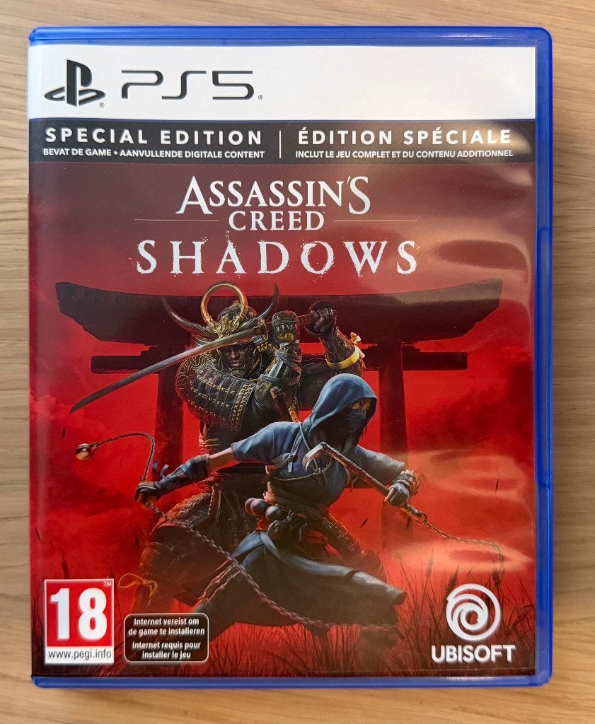 Assassin's Creed Shadows PS5, Spelcomputers en Games, Games | Sony PlayStation 5, 1 speler, Ophalen of Verzenden, Zo goed als nieuw