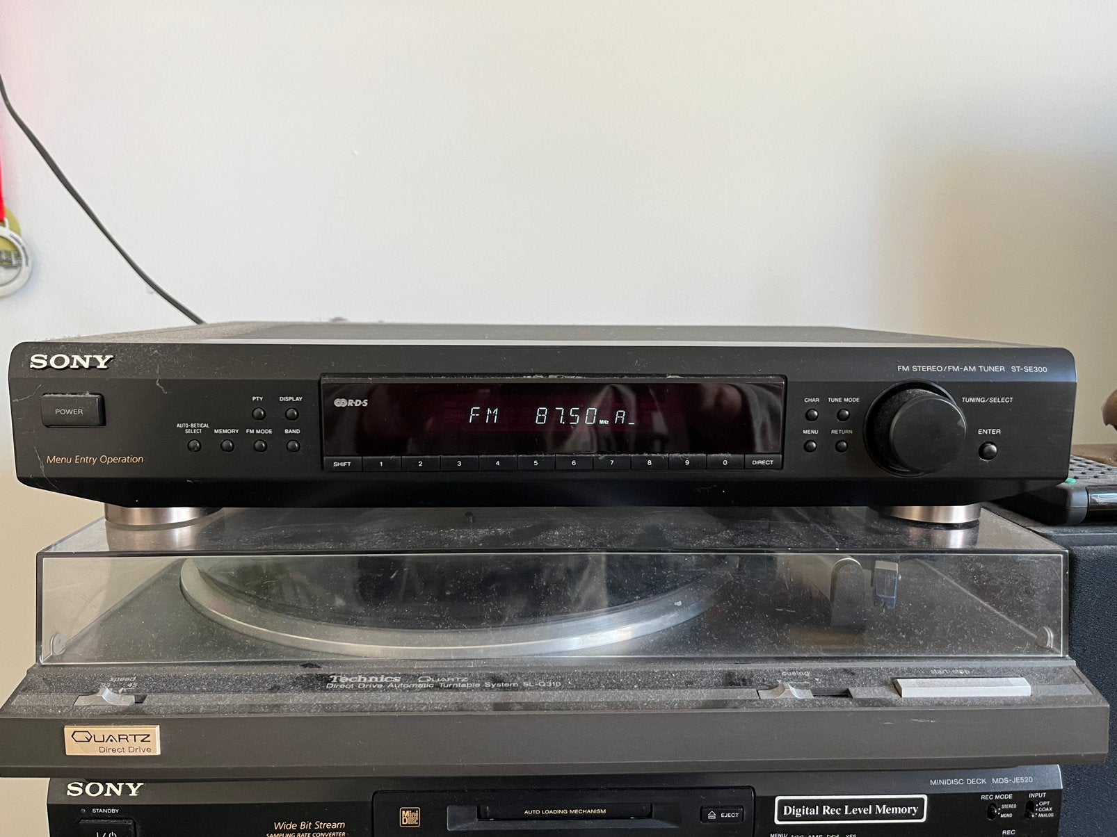 Sony ST-SE300 Tuner, Ophalen, Gebruikt