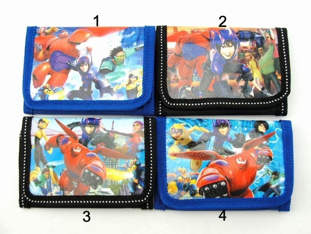 BIG HERO Kinder portemonnee € 4,95 p/st. excl. verzending, Verzenden, Nieuw, Overige kleuren