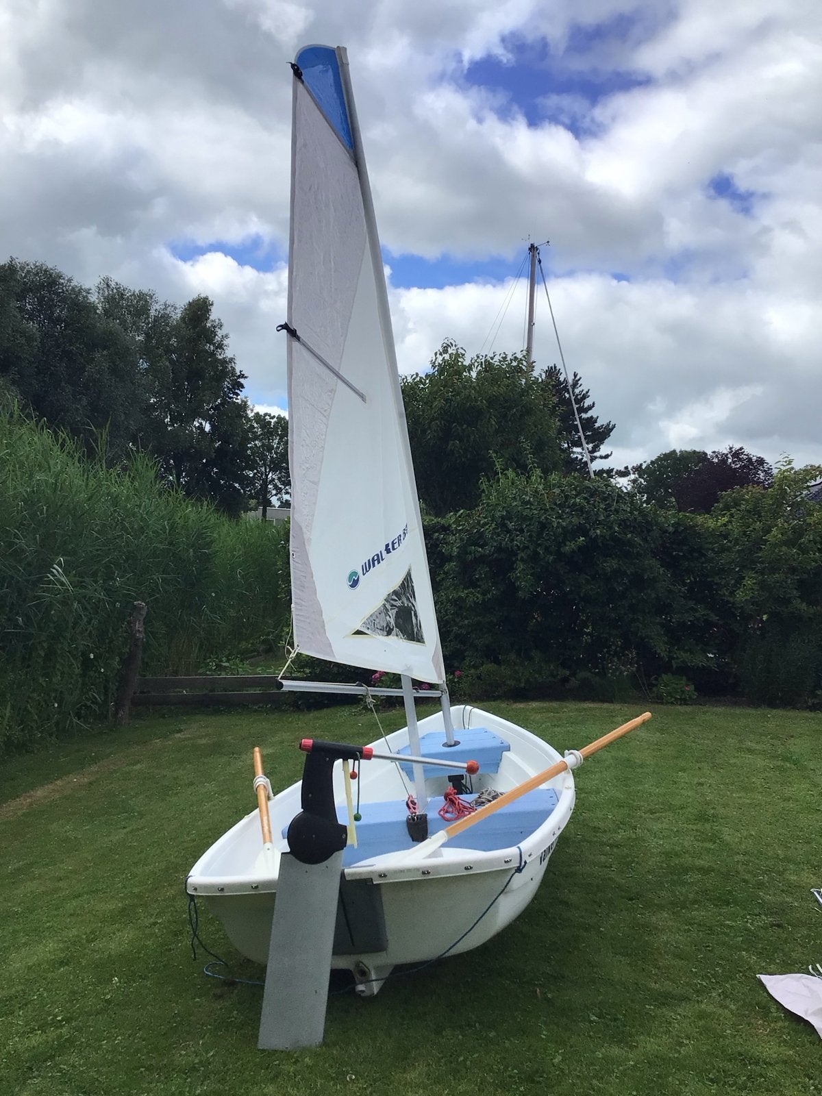 Walker Bay 10 Zeilbootje / Roeiboot - Ideaal voor kinderen, Watersport en Boten, Ophalen, Gebruikt, Polyester, Dekzeil
