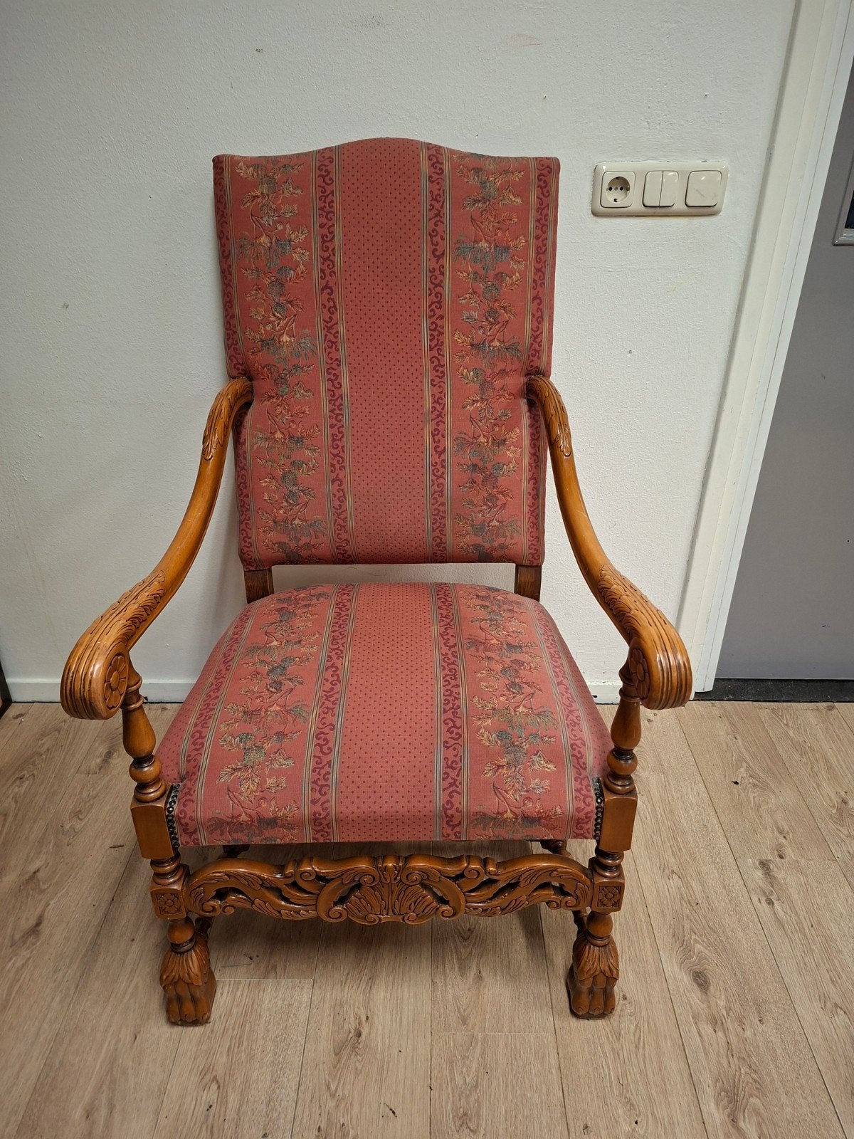 Antieke stoel, Antiek en Kunst, Antiek | Meubels | Stoelen en Banken, Ophalen of Verzenden
