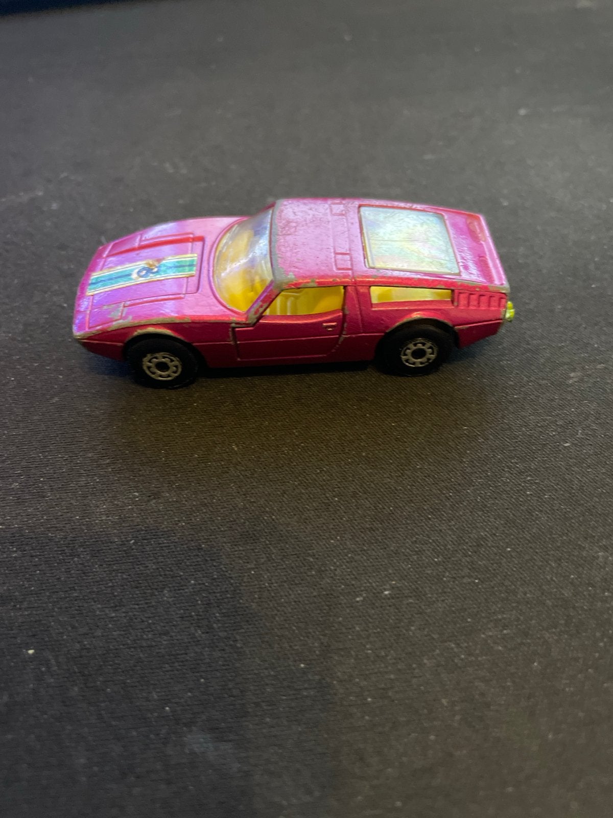Matchbox Superfast No. 62 Maserati Bora - Roze (1972), Ophalen of Verzenden, Gebruikt, Auto, Matchbox