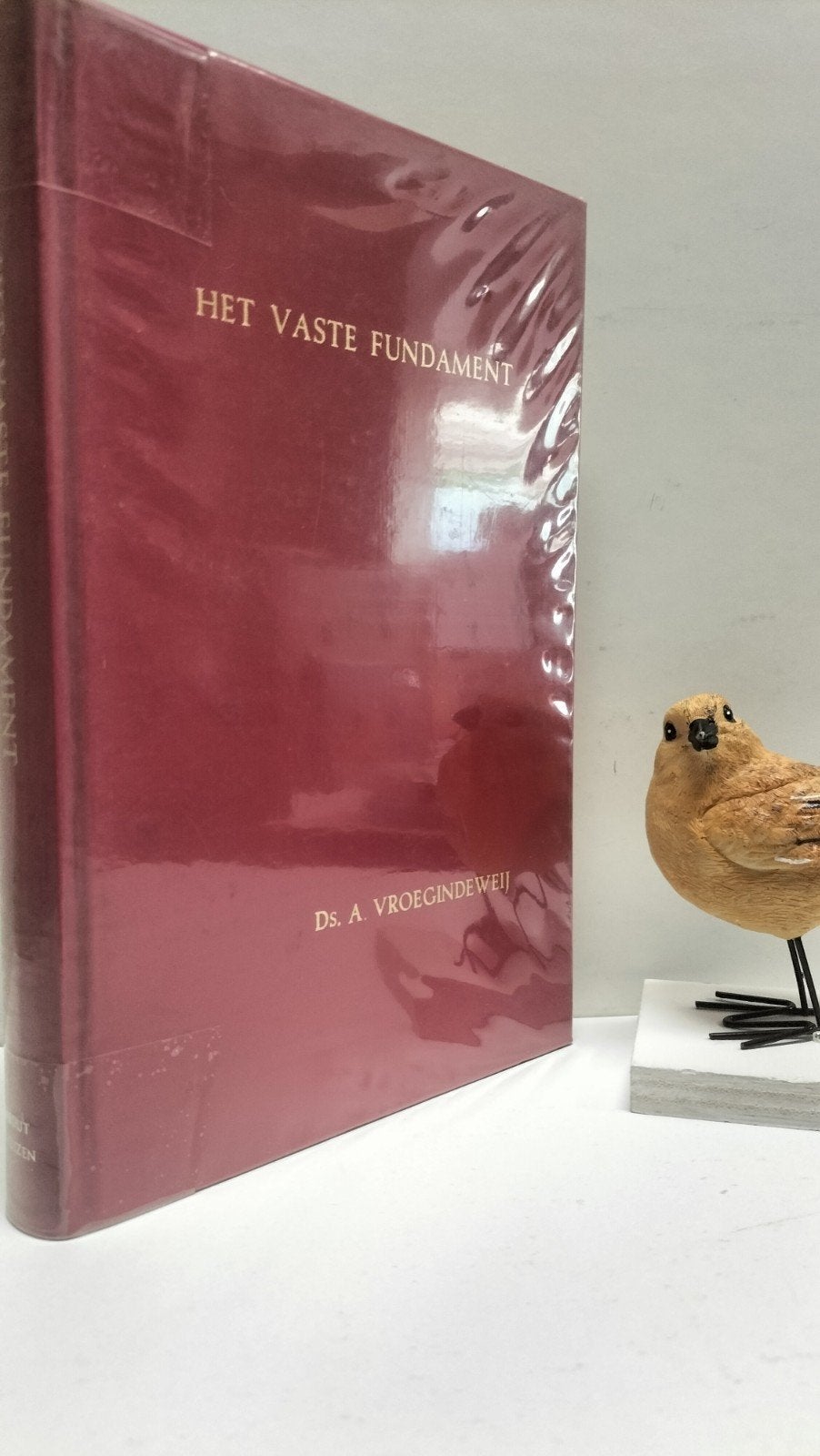 Vroegindeweij, Ds. A.; Het vaste fundament, Boeken, Ophalen of Verzenden, Gelezen, Christendom | Protestants