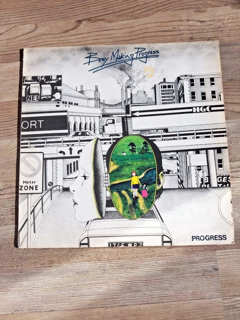 Progress - Busy Making Progress - LP, LP, Gebruikt, 12 inch, Poprock