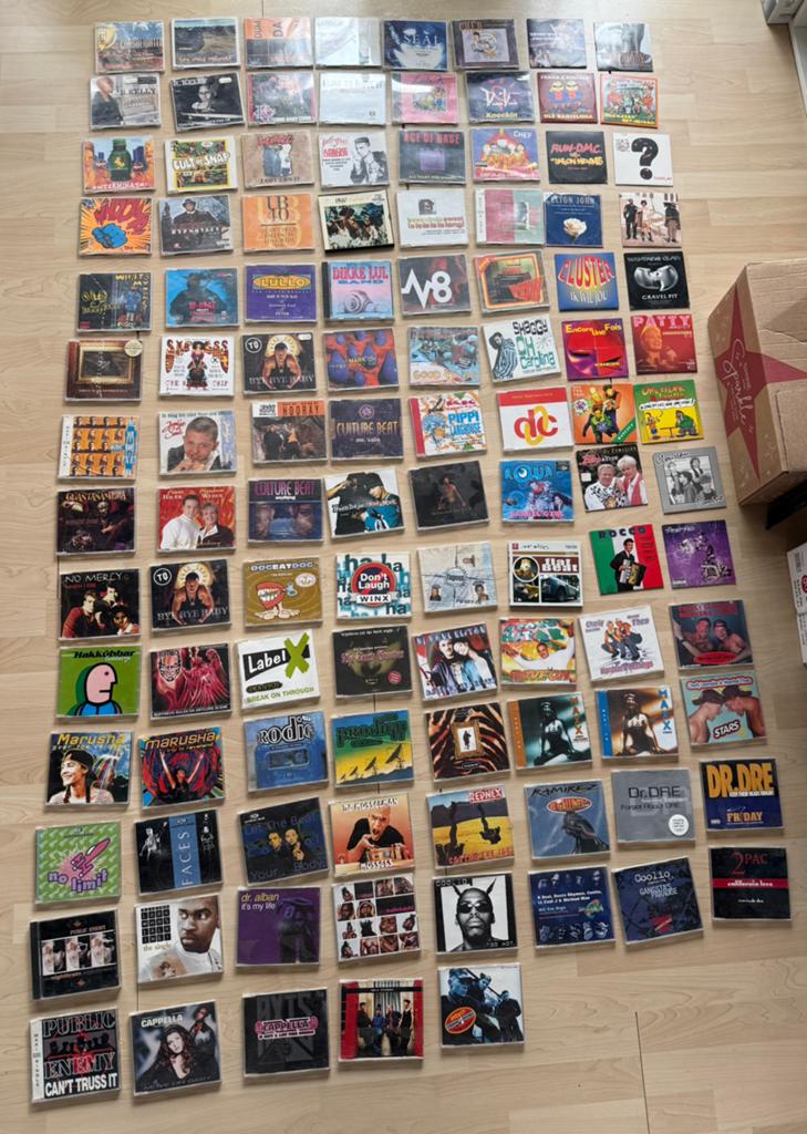Cd singles verzameling. 109 stuks., 6 singles of meer, Ophalen of Verzenden, Gebruikt, Pop