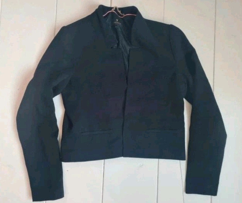 Cropped / korte blazer van Scenario, maat 36, Kleding | Dames, Zwart, Ophalen of Verzenden, Zo goed als nieuw, Maat 36 (S)