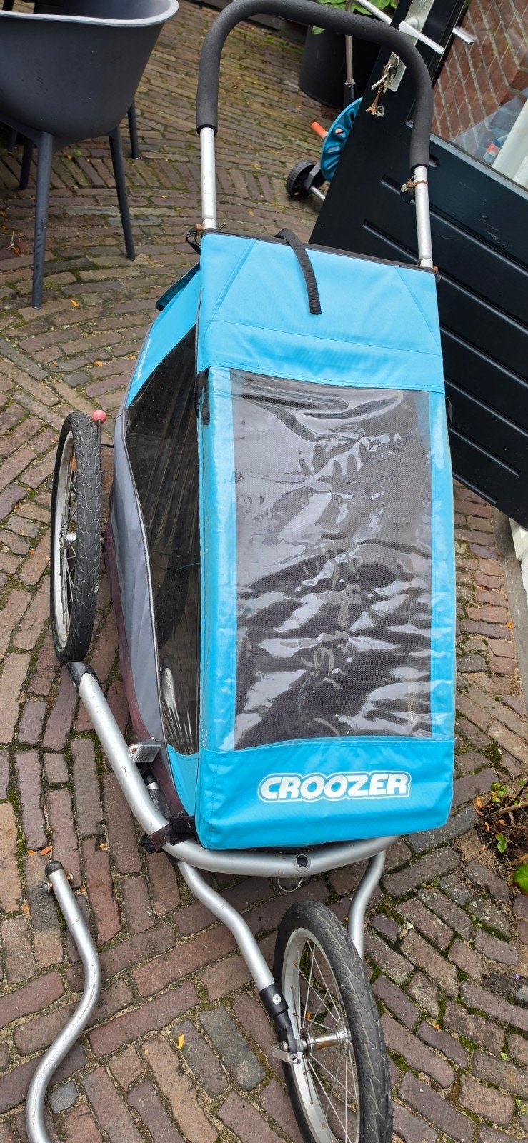 Croozer kinderkar/fietskar, Ophalen, Gebruikt, Opvouwbaar, Kinderkar