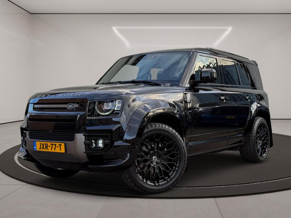 Land Rover Defender 110 2.0 P300e 110 X-Dynamic * URBAN WIDE, Auto's, Automaat, Gebruikt, 3000 kg, Zwart