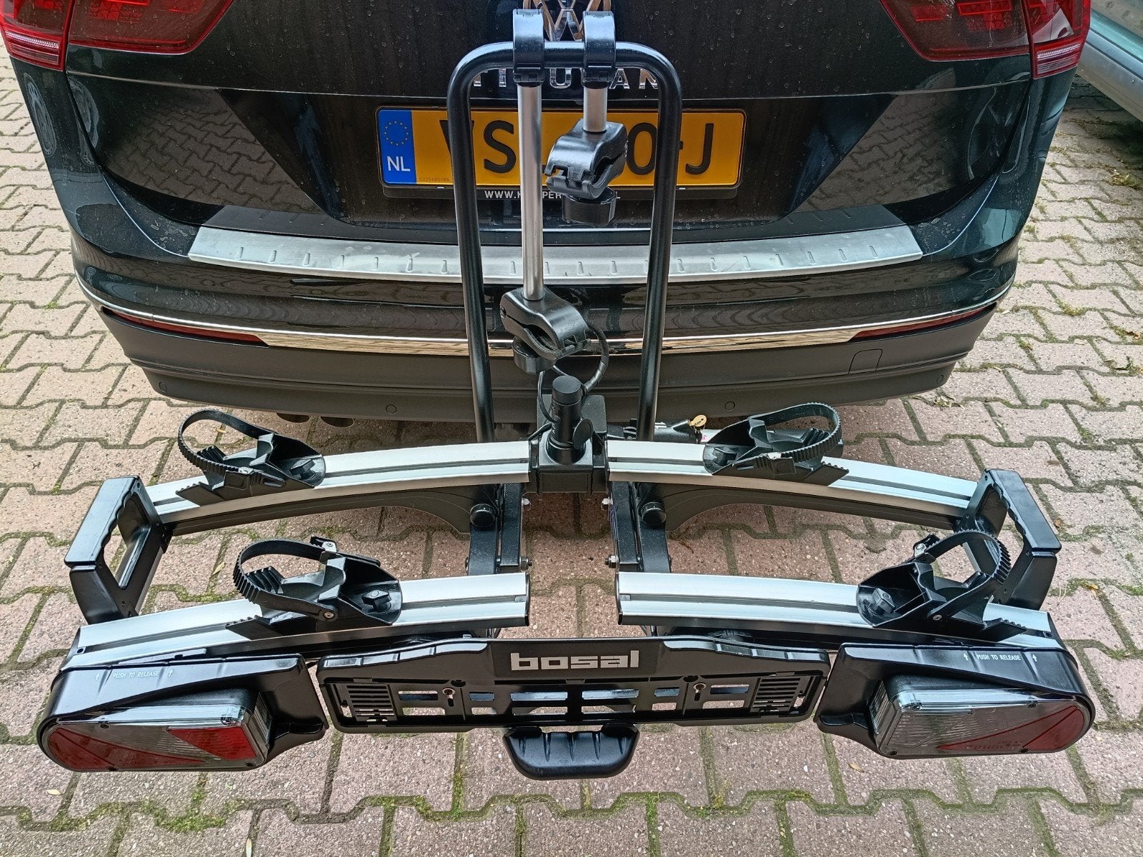 Bosal Traveller 2 fietsendrager, in- en neerklapbaar e-bikes, Ophalen, Elektrische fiets, -, Bosal