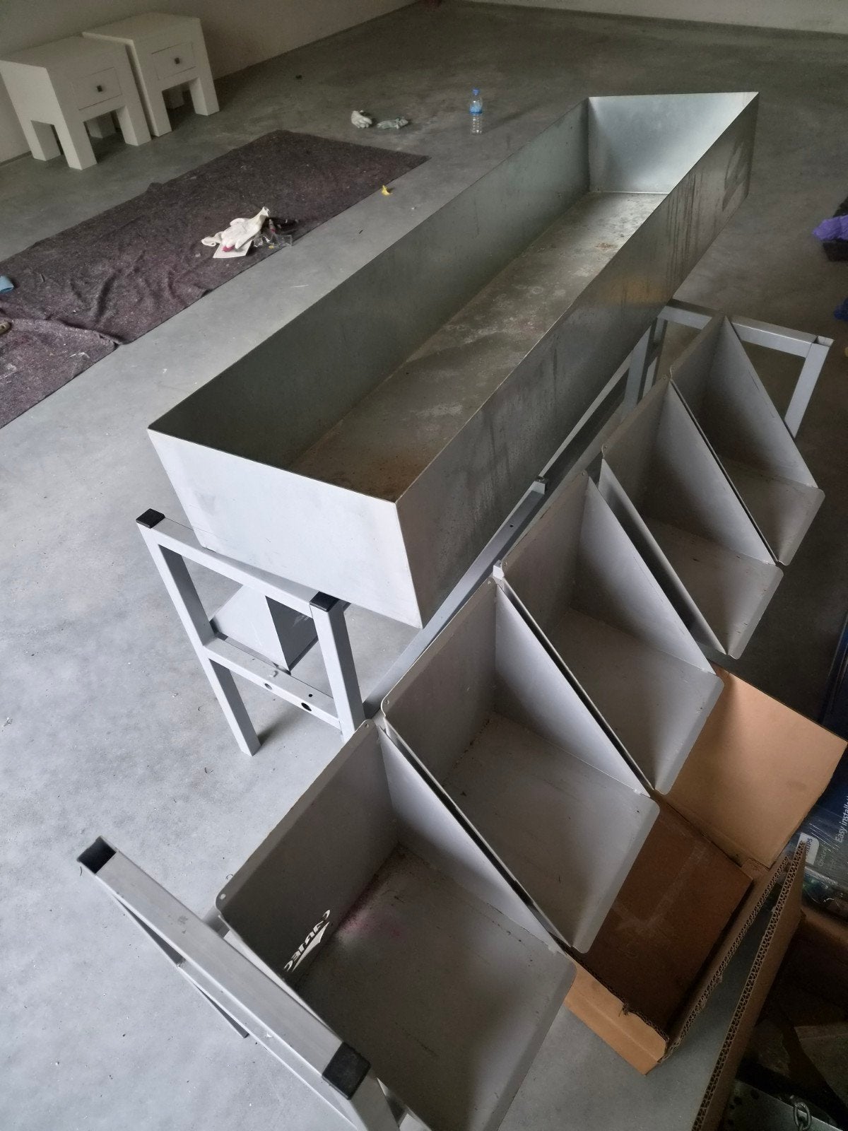 kantelrek cartec inclusief lekbak, Ophalen, Gebruikt, Minder dan 2 meter