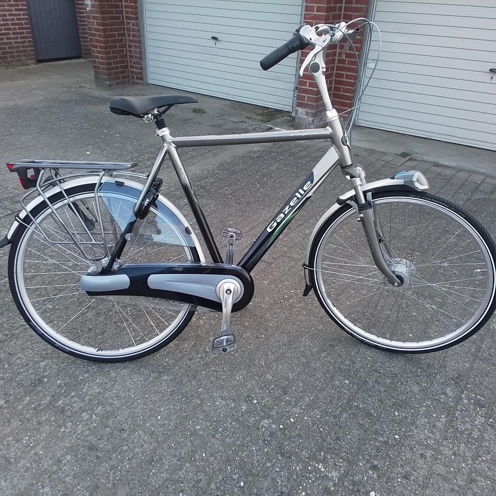Zeer nette Herenfiets gazelle oranje, 61 cm, Fietsen en Brommers, Fietsen | Heren | Herenfietsen, Ophalen of Verzenden, Zo goed als nieuw
