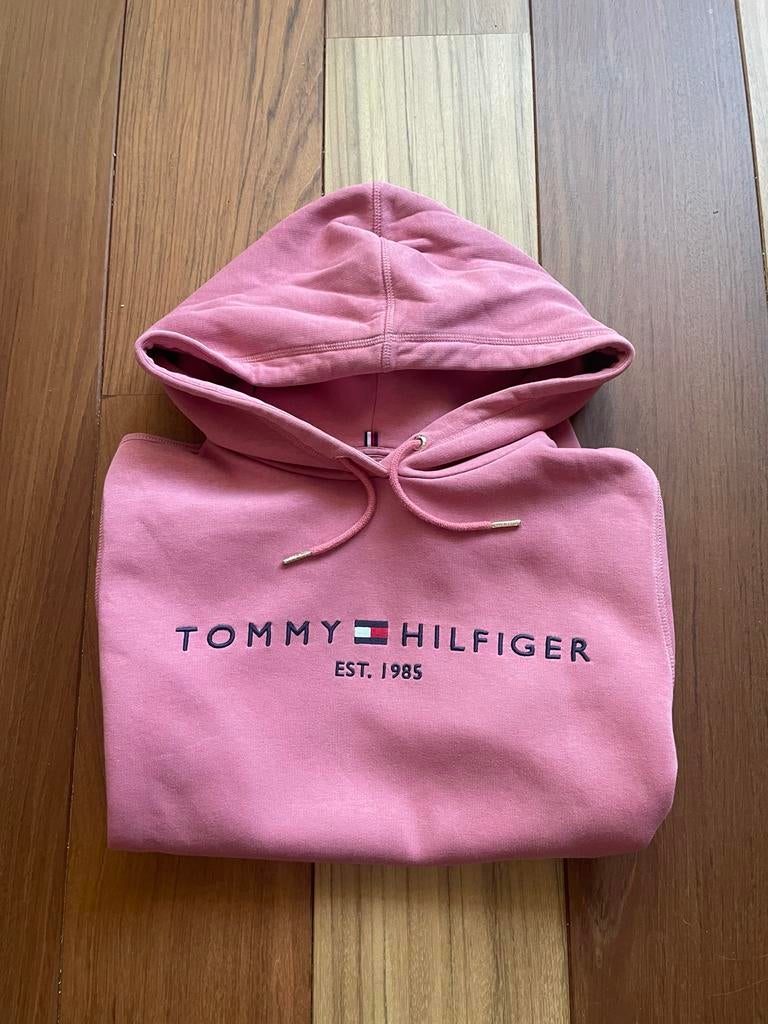 Tommy Hilfiger hoodie dames maat M - Roze, Verzenden, Zo goed als nieuw, Maat 38/40 (M), Roze