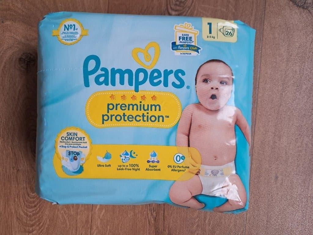 Pampers luiers, maat 1 (nieuw), Ophalen of Verzenden, Nieuw, Overige typen