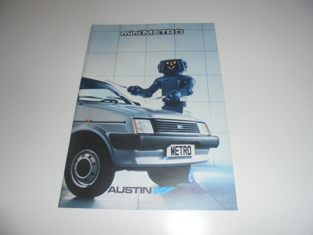 brochure Austin Mini Metro, Ophalen of Verzenden, Nieuw, Overige merken