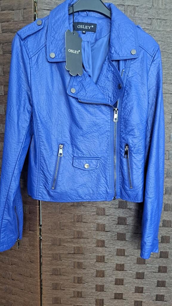Kort jasje maat 42 van Osley, Ophalen, Blauw, Osley, Maat 46/48 (XL) of groter