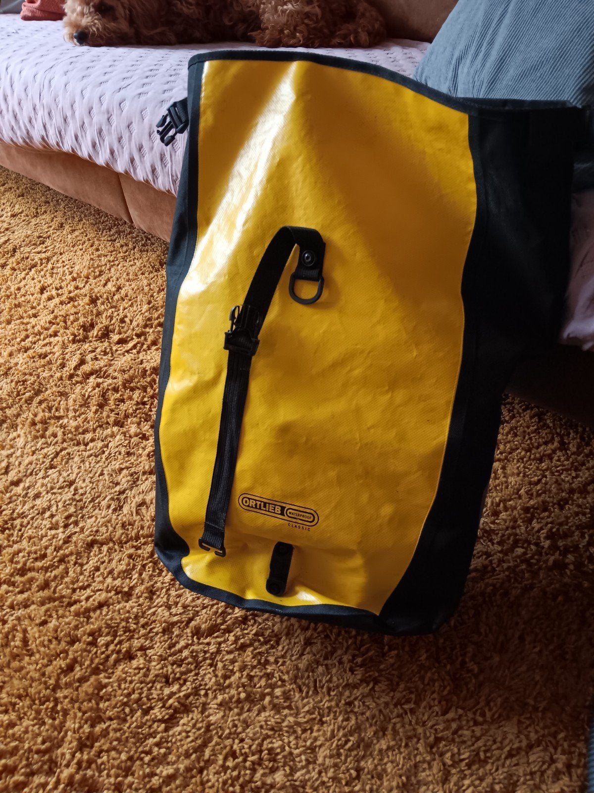 Gele Ortlieb Classic Backroller 20l., Ophalen of Verzenden