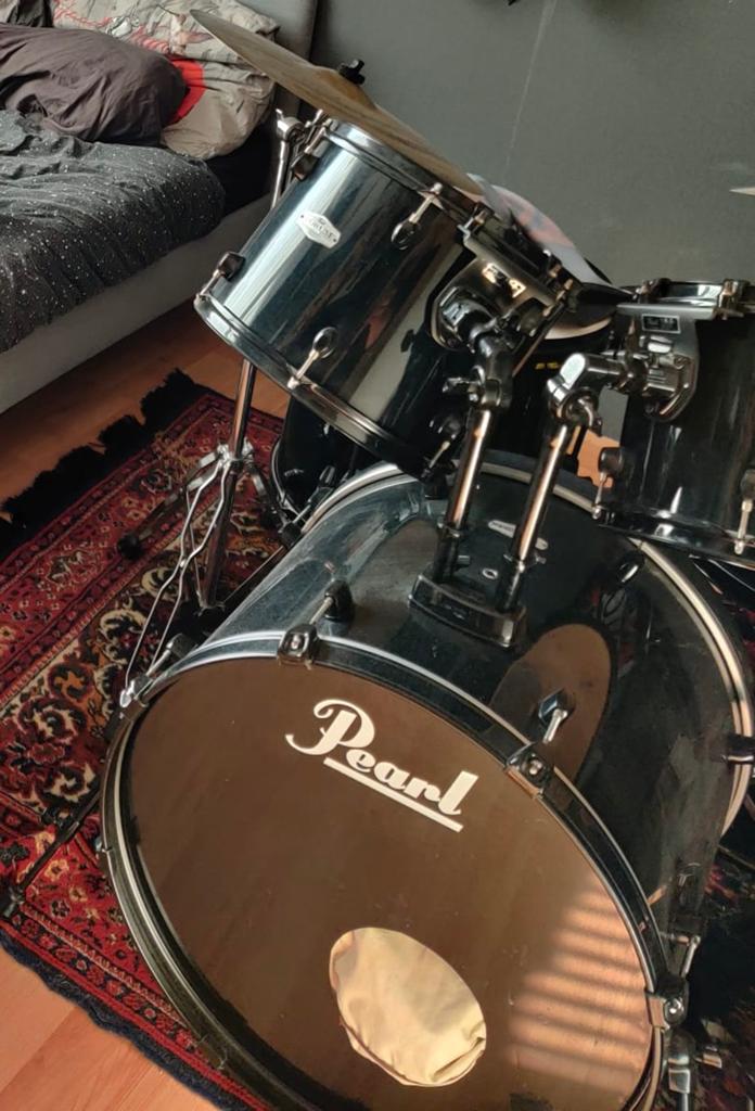 Preal Drumstel, Muziek en Instrumenten, Drumstellen en Slagwerk, Ophalen, Zo goed als nieuw, Overige merken