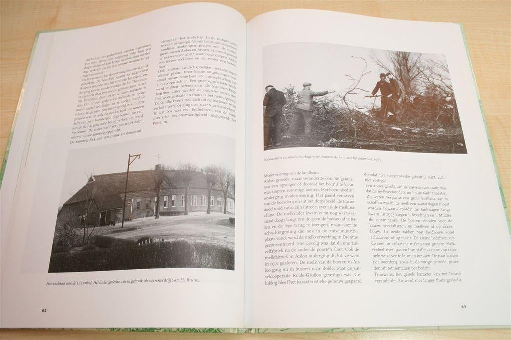 Anloo — Het Dorp, de Kerk en de Etstoel [P. Brood], Ophalen of Verzenden, Zo goed als nieuw