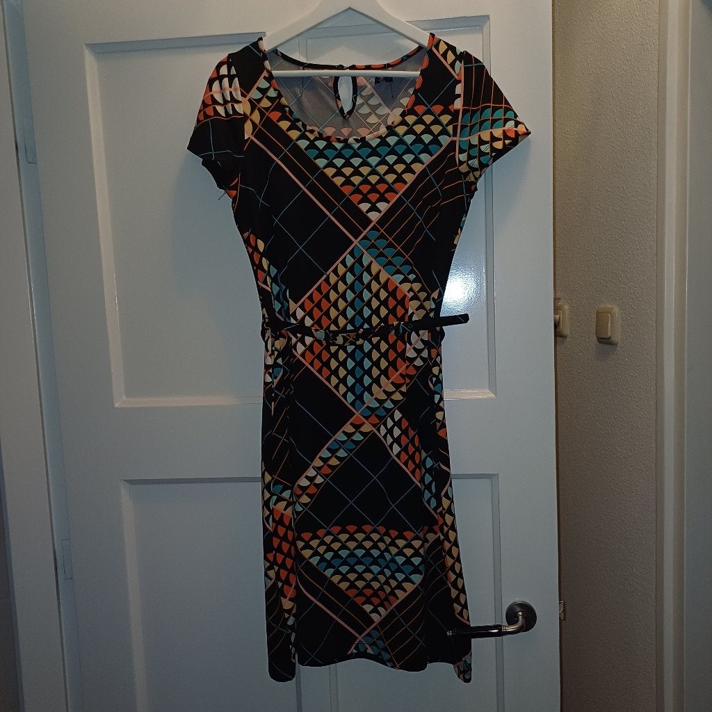 King Louie jurk, maat M., Kleding | Dames, Maat 38/40 (M), Meerkleurig, Ophalen of Verzenden, Zo goed als nieuw