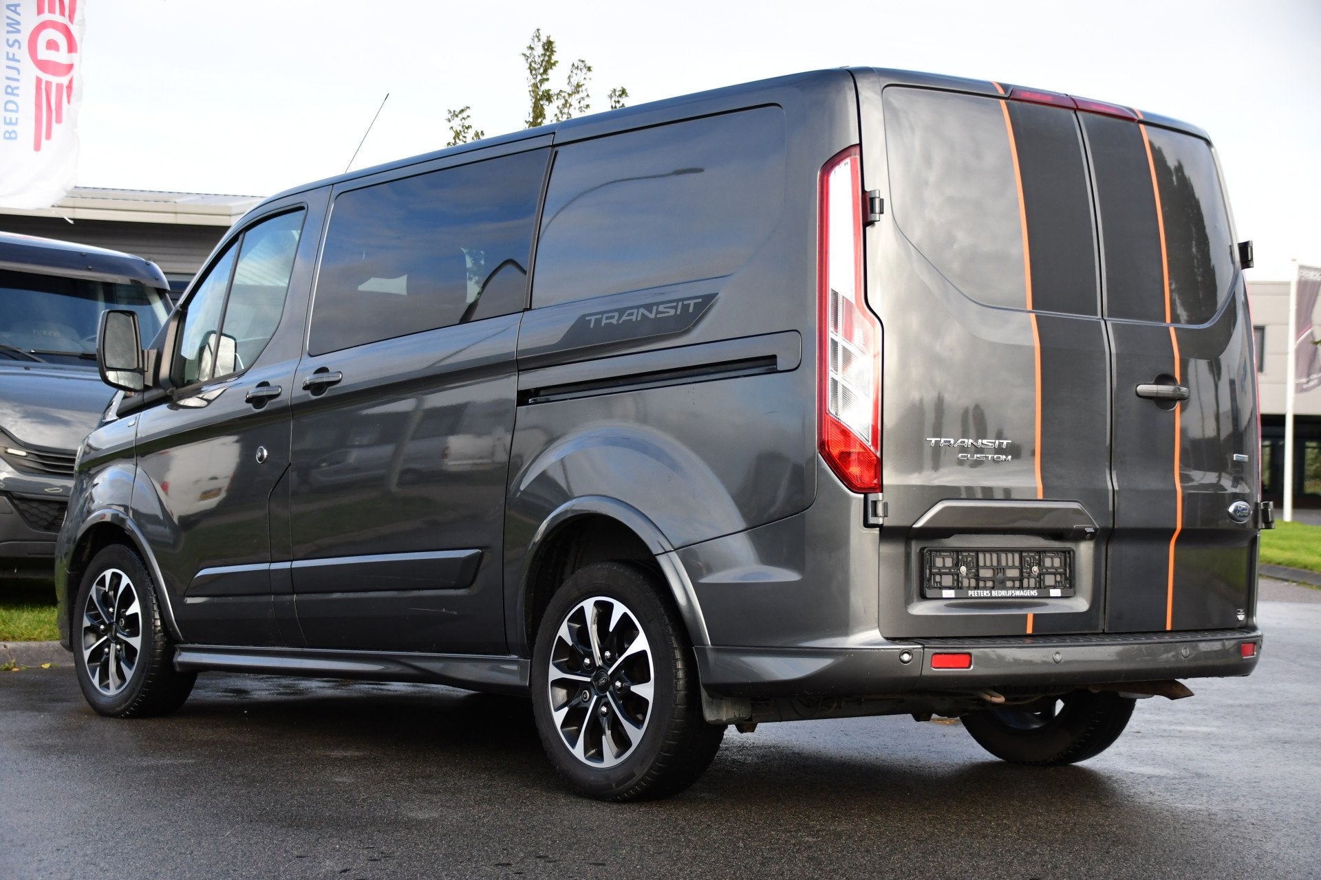 Ford Transit Custom 290 2.0 TDCI L1H1 Sport DC Cruise, Camer, Auto's, 4 cilinders, 14 km/l, Bedrijf, Diesel