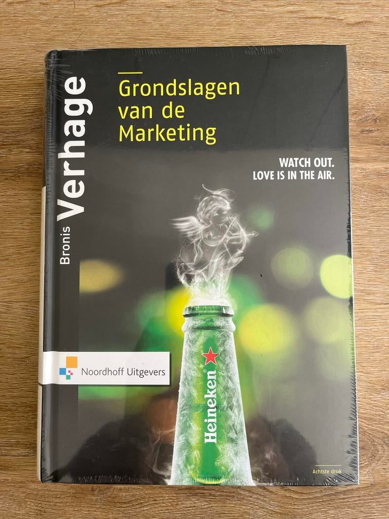 Bronis Verhage Grondslagen van de Marketing, Ophalen of Verzenden, Nieuw, Economie en Marketing