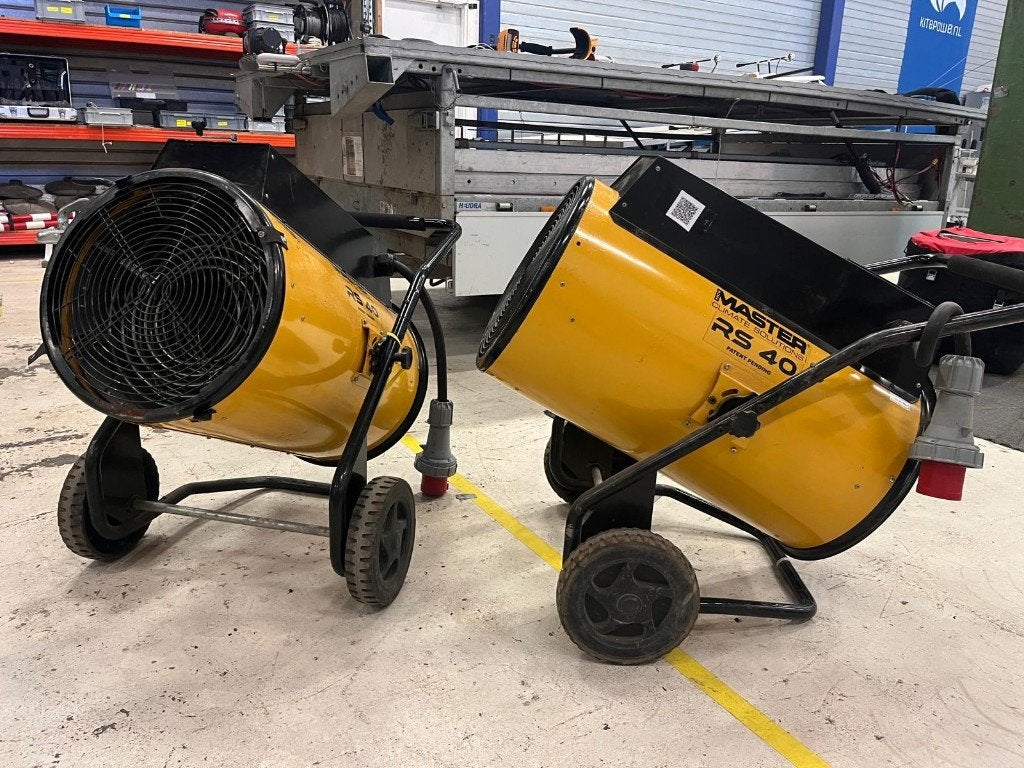 Master RS 40 elektrische heater 40KW, Ophalen, 30 tot 80 cm, Gebruikt, Kachel
