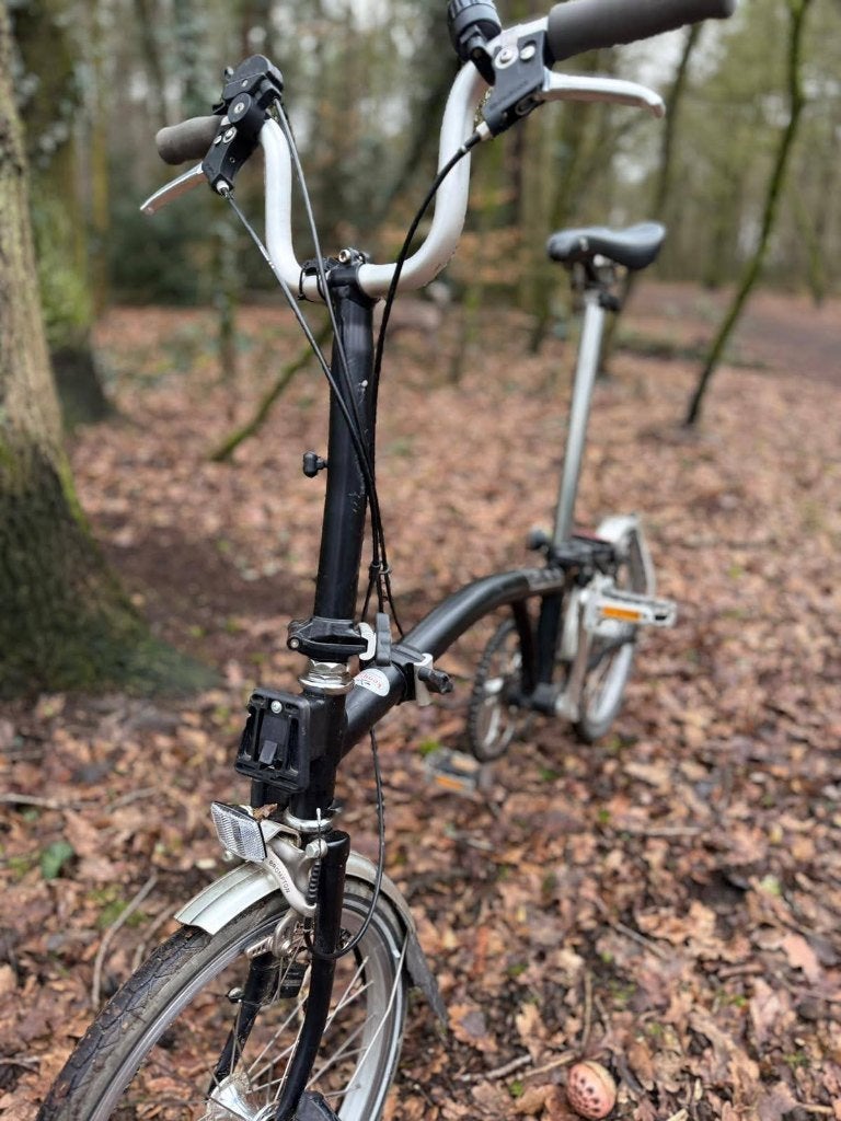 Brompton vouwfiets met telescopisch zadelpen, Ophalen of Verzenden, 16 tot 18 inch, Brompton, Versnellingen