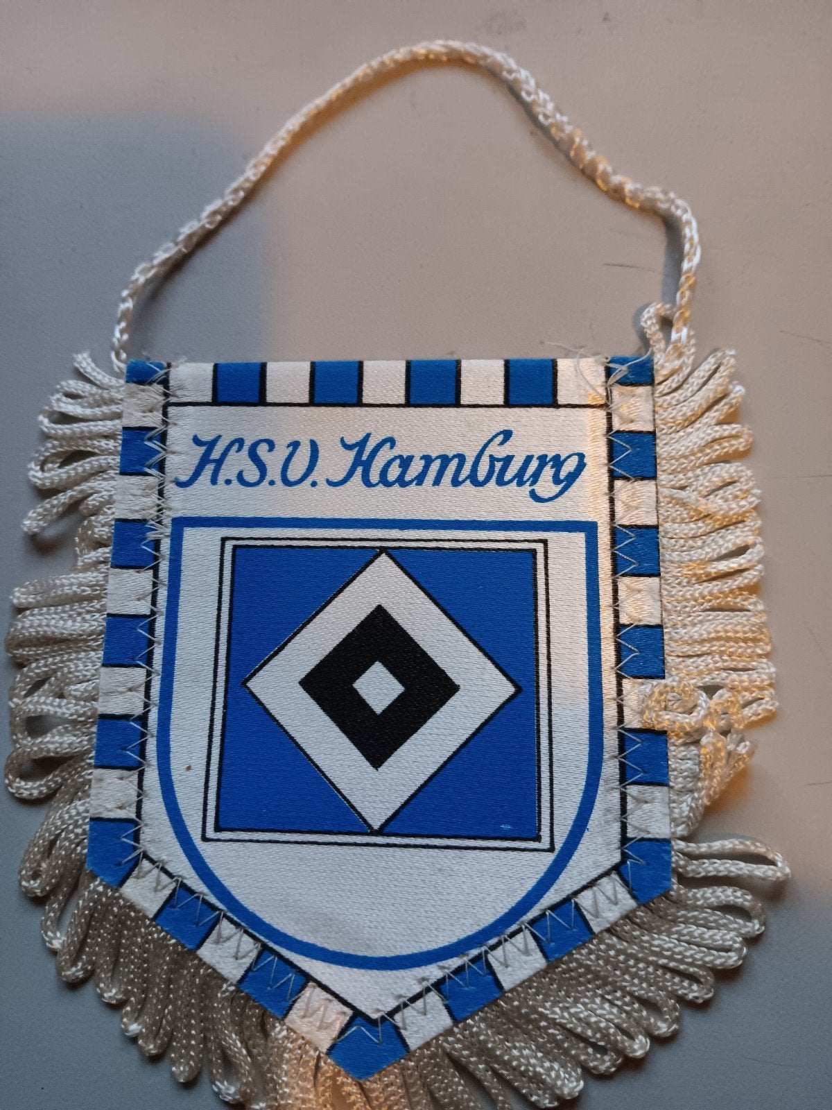 HSV Hamburg Vaantje - Voetbal Fan Item, Ophalen of Verzenden, Gebruikt, Buitenlandse clubs, Vaantje of Sjaal