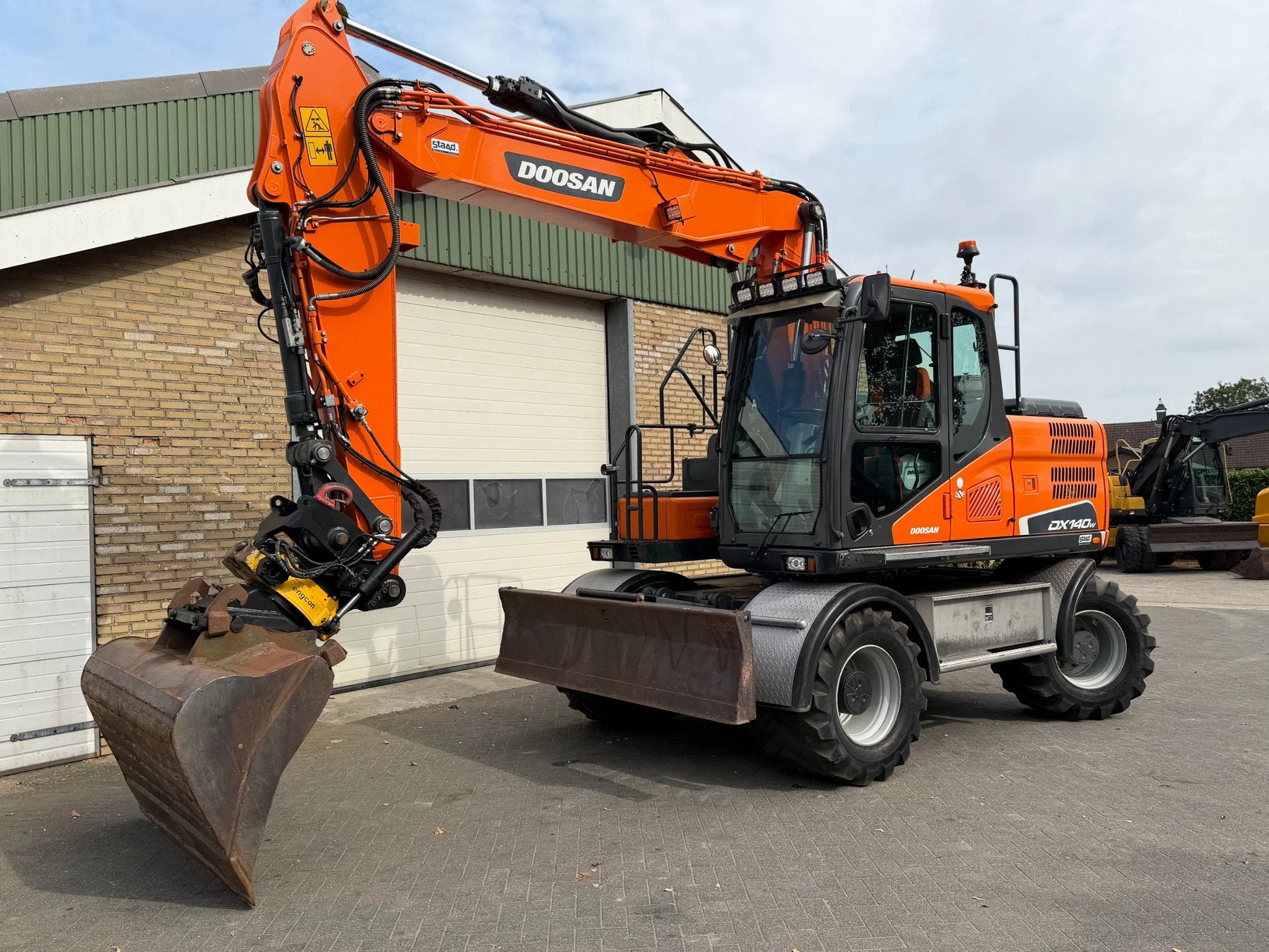 Doosan DX140W DX140W-5 (bj 2018), Graafmachine