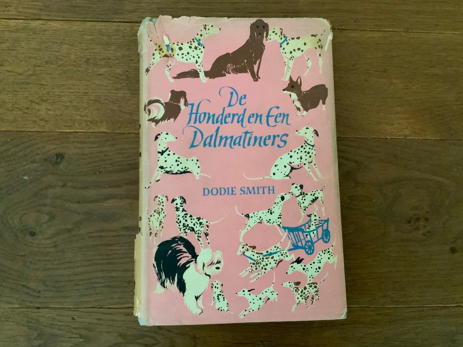 De Honderd en een Dalmatiners Dalmatiërs Dodie Smith 1e druk, Antiek en Kunst, Ophalen of Verzenden