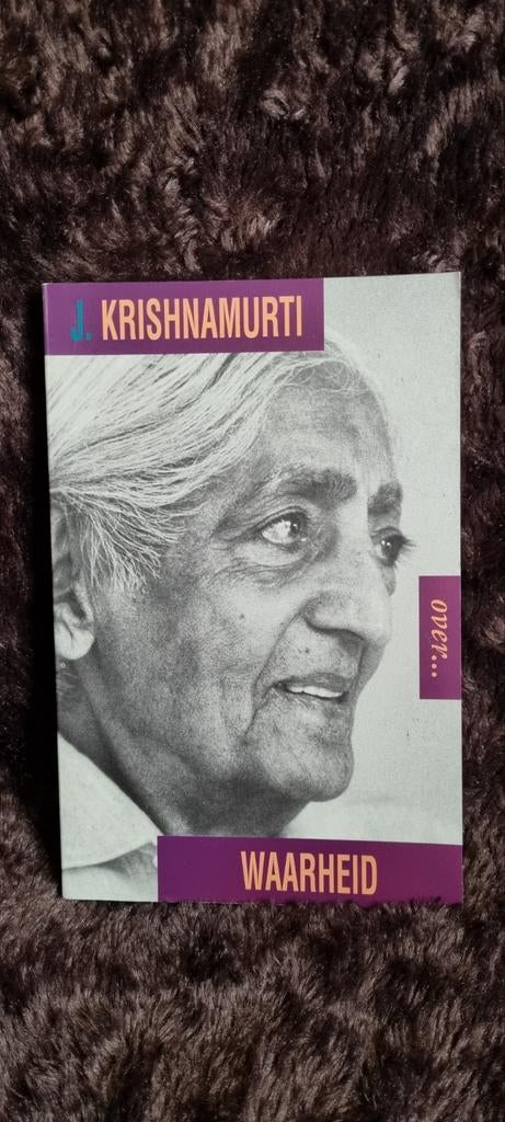 J. Krishnamurti over Waarheid - Spiritualiteit Boek, Boeken, Ophalen of Verzenden, Gelezen