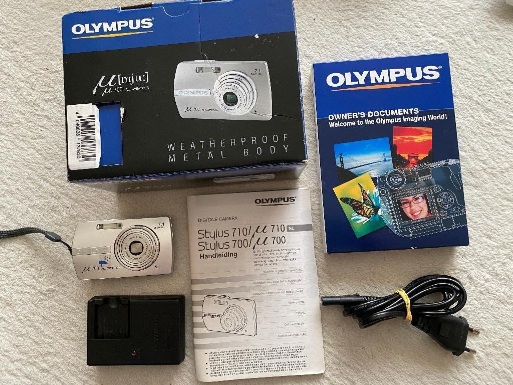 Olympus MJU 700 All-weather, Compact, Ophalen of Verzenden, Zo goed als nieuw, Olympus